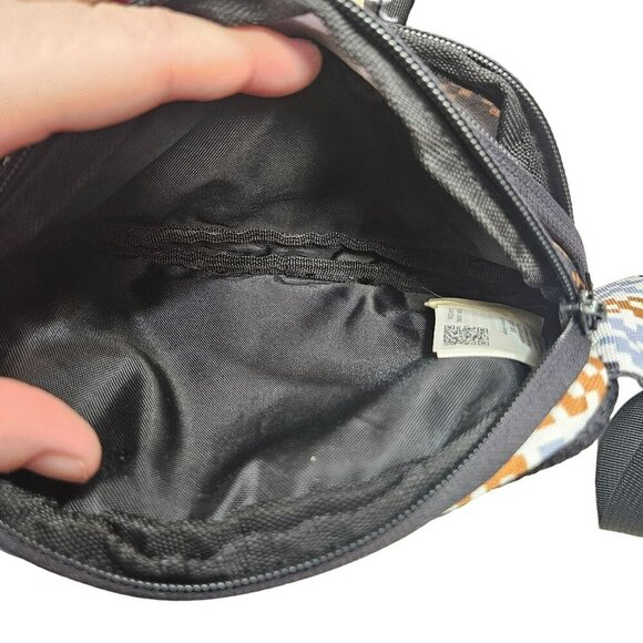 Kavu Printed Waist Pack Fanny Pack Adjustable Strap Tribal Design 2 Zip Pockets - Picture 5 of 9